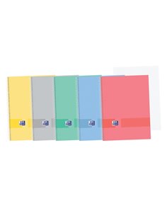 Oxford & You Europeanbook A4+ Couvercle Extradura - Cahier Avec 100 Feuilles - Taille A4+ - 5x5 Avec 2 Margenes