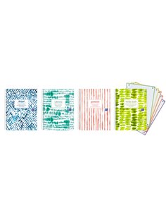 Oxford Japandi A4+ Europeanbook 5 Couvercle Extradura - Cahier Avec 120 Feuilles - Taille A4+ - 5x5 Cuadricula - 4 Modelos Dispo