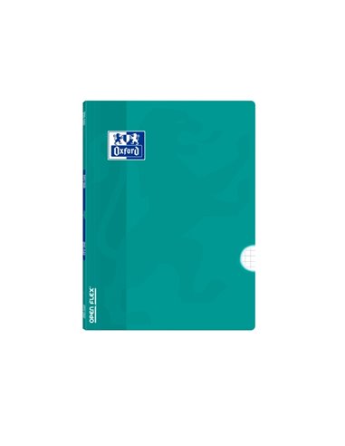 Oxford Carnet Grapada - Format A5+ - 48 Feuilles - Cuadricula 4x4mm Avec Margen - Couvercle de Plastico - Anti Traspaso de Encre