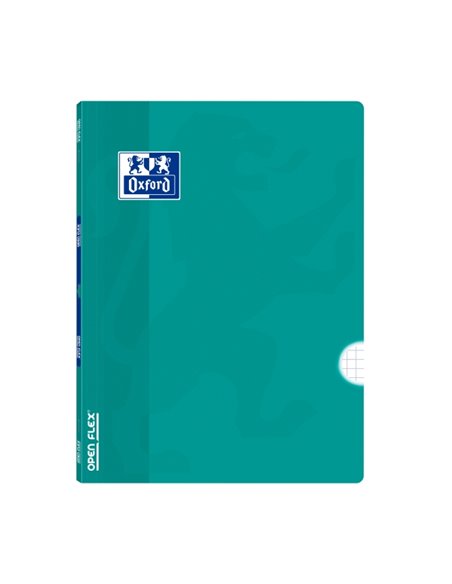 Oxford Carnet Grapada - Format A4 - 48 Feuilles - Cuadricula 4x4mm Avec Margen - Couvercle de Plastico - Anti Traspaso de Encre 