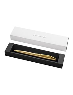 Pelikan Jazz Noble Stylo à bille Retractil - Trait de 1mm - Mecanismo de Giro - Recambio 337M Bleu - Étui de Regalo - Detalles C