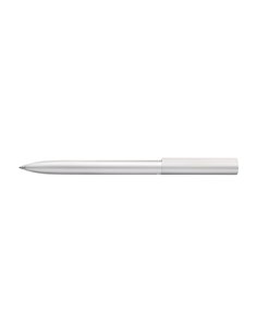 Pelikan Ineo Stylo à bille Retractil - Trait de 1mm - Mecanismo de Giro - Recambio 337M Bleu - Aluminium Anodizado Satinado - Bo