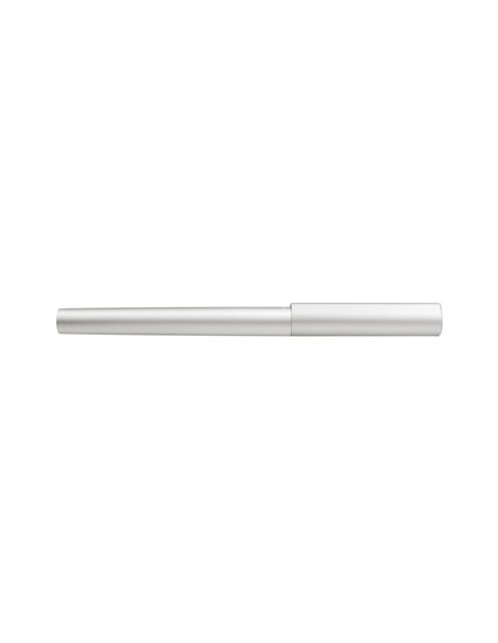 Pelikan Ineo Pluma Estilografica - Pointe M - Boîte Metalica - Aluminium Anodizado Satinado - Forma de Gota Antivuelco - Compren