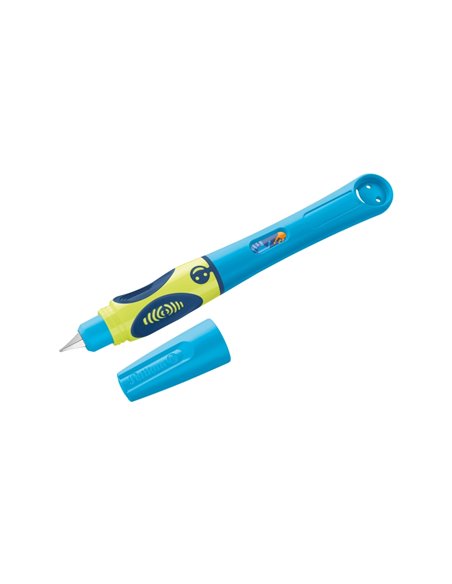 Pelikan Griffix Pluma Estilografica Pour Zurdos - Plumin de Acier Inoxydable - 3 Puntos de Agarre Avec Indicateur - Ergonomique 