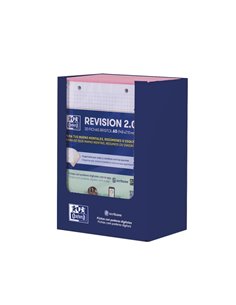 Oxford Présentoir Avec 10 Packs de 30 FlashCards 2.0 - Format A5 - Cuadricula 5x5mm - Cartulina de 250g - Digitalizacion de Text