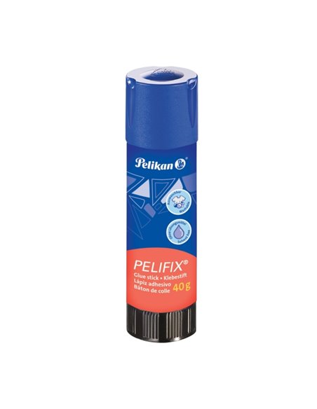 Pelikan Pelifix Pegamento en Barra de 40g - Sans Disolventes - Lavable Avec Eau Fria - Couleur Blanc
