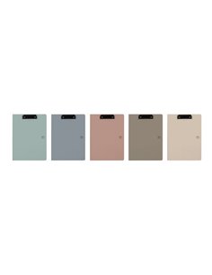 Oxford Forest Chemise Sujetapapeles Avec Couvercle - Format A4+ - Pinza Metalica - Polyfoam - Plastico Reciclado - Poche Intérie