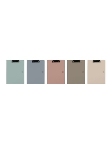 Oxford Forest Chemise Sujetapapeles Avec Couvercle - Format A4+ - Pinza Metalica - Polyfoam - Plastico Reciclado - Poche Intérie