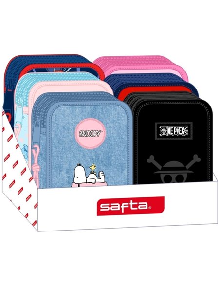 Safta Présentoir Avec Plumieres de 3 Pisos - Modelo 857 Infantil - Carton Reciclado - Presentacion Ordenada et Atractiva - 280x2