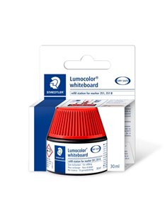 Staedtler Bote de Encre Pour Recarga Feutre Lumocolor 351 - Capacité 30ml - Couleur Rouge