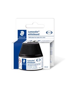 Staedtler Bote de Encre Pour Recarga Feutre Lumocolor 351 - Capacité 30ml - Couleur Noir