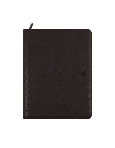 Finocam Focus Agenda Portadocumentos - Annuel 2026 - Fermeture zippée - Format E40 - 260x35x340mm - Semaine sur 2 pages en Verti