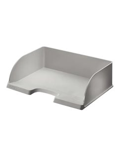 Leitz Plus Jumbo Bandeja Portadocumentos de Gran Capacité - Acceso Apaisado - Jusqu'à 10uds Apilables - Couleur Gris