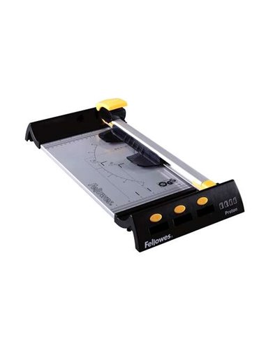 Fellowes Cizalla de Rodillo Pour usage Moderado - Longueur de Corte 380mm - Capacité de Corte Pour 10 Feuilles (80 Gr) - Mecanis