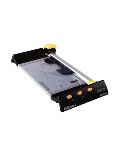 Fellowes Electron A4 Cizalla de Rodillo - Recorta Jusqu'à 10 Feuilles - Longueur de Corte 320mm - 4 Cuchillas Incluidas- Cabezal