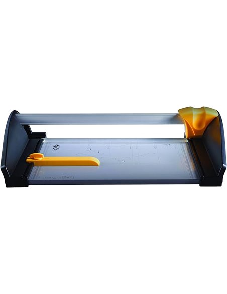 Fellowes Atom Cizalla de Papier - Format A3 - Pinza - Antidérapant - Guias de Corte - Cuchilla Autoafilable - Capacité de Corte 