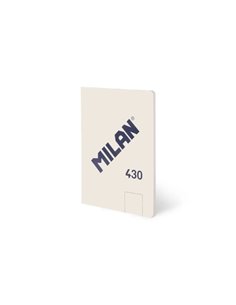 Milan 430 Carnet Encolada Format A5 Feuilles Blancas - 48 Feuilles de 95 gr/m2 - Microperforado - Couverture souple - Couleur Be
