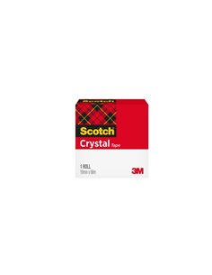 Scotch Crystal Ruban Adhesiva - 19mm x 66m - Couleur Transparent