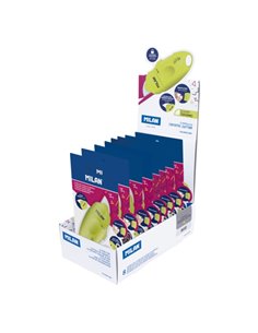 Milan Capsule Acid Présentoir Avec 8 Blisters de Cuters - Feuille Ceramica Reemplazable - Bloqueo de Sécurité - Ergonomique - Co