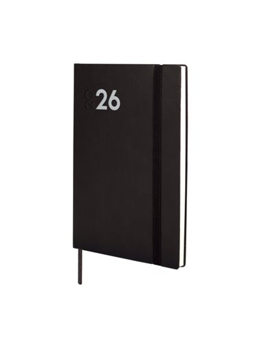 Finocam Dynamic Mara Agenda Profesional - Annuel 2026 - Couverture souple - Fermeture Avec Goma Élastique - Format Y4 - 124x11x1