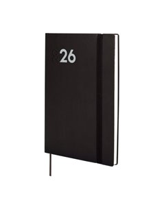 Finocam Dynamic Mara Agenda Profesional - Annuel 2026 - Couverture souple - Fermeture Avec Goma Élastique - Format Y10 - 144x11x