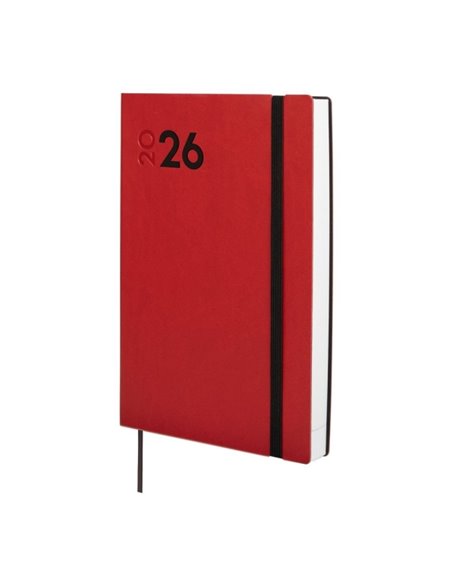 Finocam Dynamic Mara Agenda Profesional - Annuel 2026 - Couverture souple - Fermeture Avec Goma Élastique - Format Y10 - 144x22x