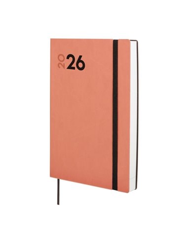 Finocam Dynamic Mara Agenda Profesional - Annuel 2026 - Couverture souple - Fermeture Avec Goma Élastique - Format Y10 - 144x22x