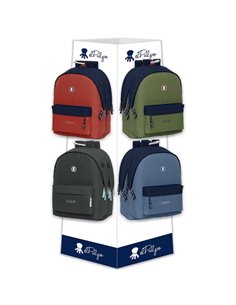 Safta le Pulpo Basics Présentoir Avec 8 Ganchos - Fabricado Avec Carton Reciclado - Ecologico - Presentacion Ordenada et Atracti