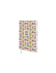 Finocam Dynamic Porto Design Agenda en Catalan - Annuel 2026 - Couverture rigide - Format Y10 - 145x23x210mm - 1 Dia Par Pagina 