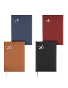 Finocam Dynamic Milano Pack de 5 Agendas Surtidas - Annuel 2026 - Couverture rigide Acolchada - Format Y11 - Semaine sur 2 pages