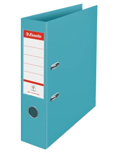 Esselte Colour'Breeze Archivador de Palanca A4 - Lomo 75mm - Ollao et Rado - Capacité Pour 500 Feuilles - Couleur Bleu
