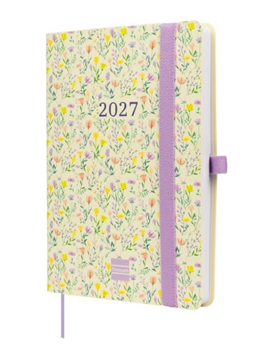Finocam Capri Agenda de Couverture souple en Catalan - 16 Meses - Semaine sur 2 pages Horizontal - Format F4 - 118x168mm - Papie