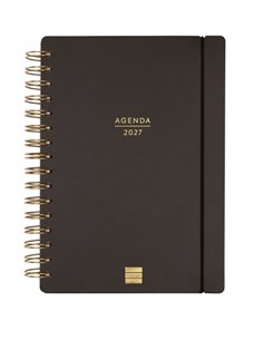Finocam Haiku Agenda de Spirale en Catalan - 16 Meses - Semaine sur 2 pages Horizontal - Format E10 - 155x212mm - Couverture rig