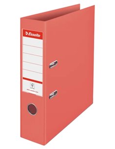 Esselte Colour'Breeze Archivador de Palanca A4 - Lomo 75mm - Ollao et Rado - Capacité Pour 500 Feuilles - Couleur Coral