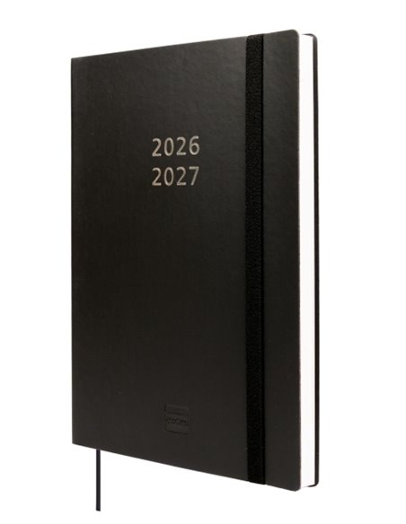 Finocam Mara Agenda de Couvercle Flexible Internacional - 18 Meses - Semaine sur 2 pages Vertical - Format Y10 - 140x204mm - Pap