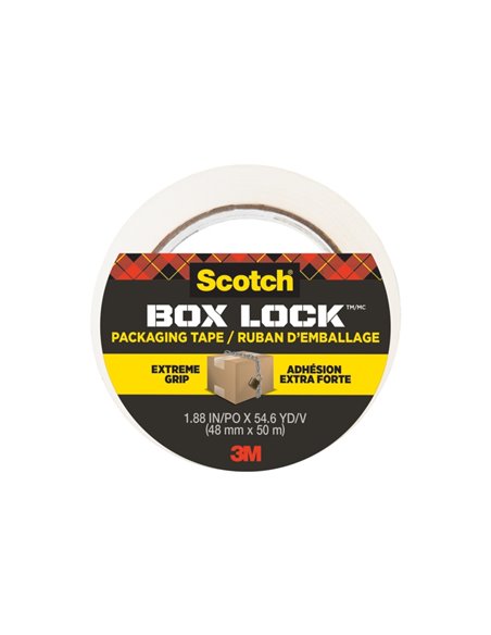 Scotch Box Lock Precinto de Embalaje - 48mm x 50m - Couleur Transparent