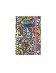 Finocam Design Collection Agenda de Spirale en Catalan - Annuel 2026 - Couvercle Légère - Format E3 - 85x14x127mm - Semaine sur 