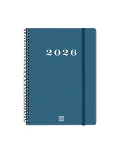 Finocam My Agenda de Spirale en Catalan - Annuel 2026 - Couverture rigide Antirayaduras - Format E10 - 171x9x212mm - Semaine sur