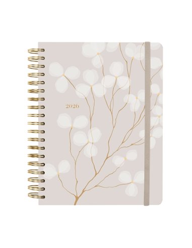 Finocam Optimal Agenda de Spirale Internacional - Annuel 2026 - Planificador - Fermeture de Goma - Format B5 - 176x250mm - 1 Dia