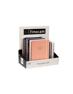 Finocam Alma Pack de 12 Agendas Surtidas en Catalan - Annuel 2026 - Avec Spirale - Couleur Assortis