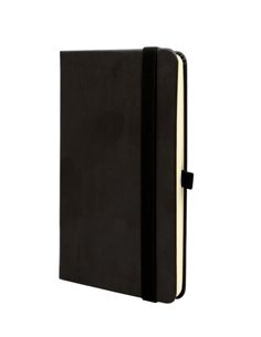 Finocam Class Cahier de Couverture rigide - 96 Feuilles - 100x150mm - Papier Crema de 80g/m2 - Liso - Poche Intérieur - Fermetur
