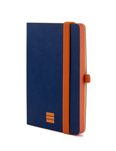Finocam Modern Cahier de Couvercle Légère - 72 Feuilles - 100x150mm - Papier Crema de 80g/m2 - Liso - Poche Intérieur - Fermetur