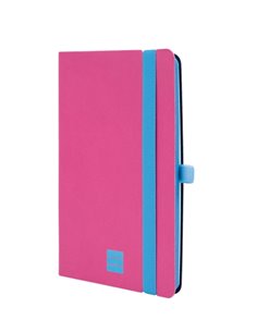 Finocam Modern Cahier de Couvercle Légère - 72 Feuilles - 100x150mm - Papier Crema de 80g/m2 - Poche Intérieur - Fermeture Avec 