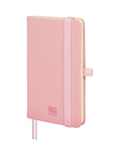 Finocam Nexo Cahier de Couverture rigide - 72 Feuilles - 90x150mm - Papier Crema de 80g/m2 - Liso - Poche Intérieur - Fermeture 