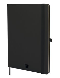 Finocam Nexo Cahier de Couverture rigide - 72 Feuilles - Format B5 - 176x250mm - Papier Crema de 80g/m2 - Liso - Poche Intérieur