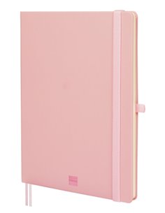 Finocam Nexo Cahier de Couverture rigide - 72 Feuilles - Format B5 - 176x250mm - Papier Crema de 80g/m2 - Liso - Poche Intérieur