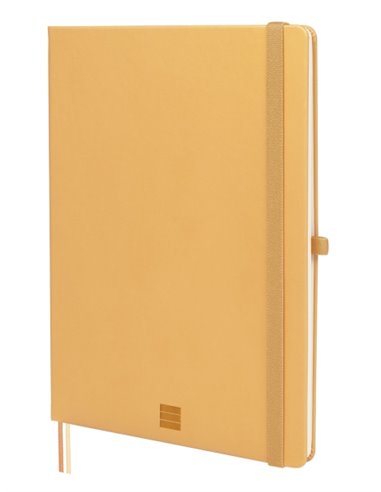 Finocam Nexo Cahier de Couverture rigide - 72 Feuilles - Format B5 - 176x250mm - Papier Crema de 80g/m2 - Liso - Poche Intérieur