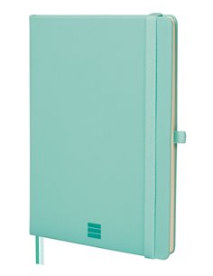 Finocam Nexo Cahier de Couverture rigide - 72 Feuilles - Format A5 - 148x210mm - Rayado Horizontal - Papier Crema de 80g/m2 - Po