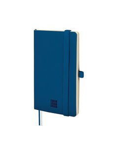 Finocam Nexo Cahier de Couverture souple - 72 Feuilles - 90x150mm - Papier Crema de 80g/m2 - Liso - Poche Intérieur - Fermeture 