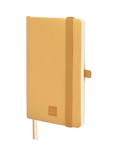 Finocam Nexo Cahier de Couverture souple - 72 Feuilles - 90x150mm - Papier Crema de 80g/m2 - Liso - Poche Intérieur - Fermeture 